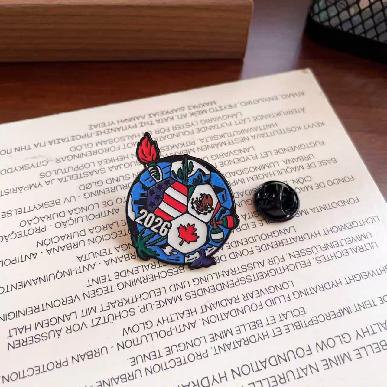2026 World Cup Commemorative Metal Pin
